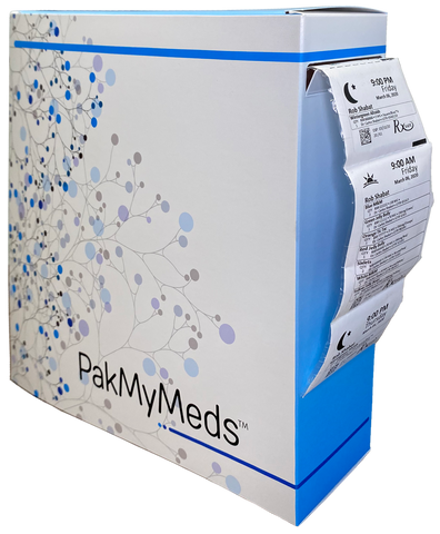 PakMyMeds Dispenser Boxes, 10x10x2.75