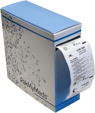 PakMyMeds Dispenser Boxes, 7x7x2.75