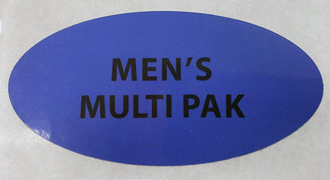 Label: Men's Multi Pak
