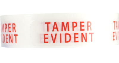 Label: Tamper Evident