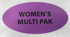 Label: Women's Multi Pak